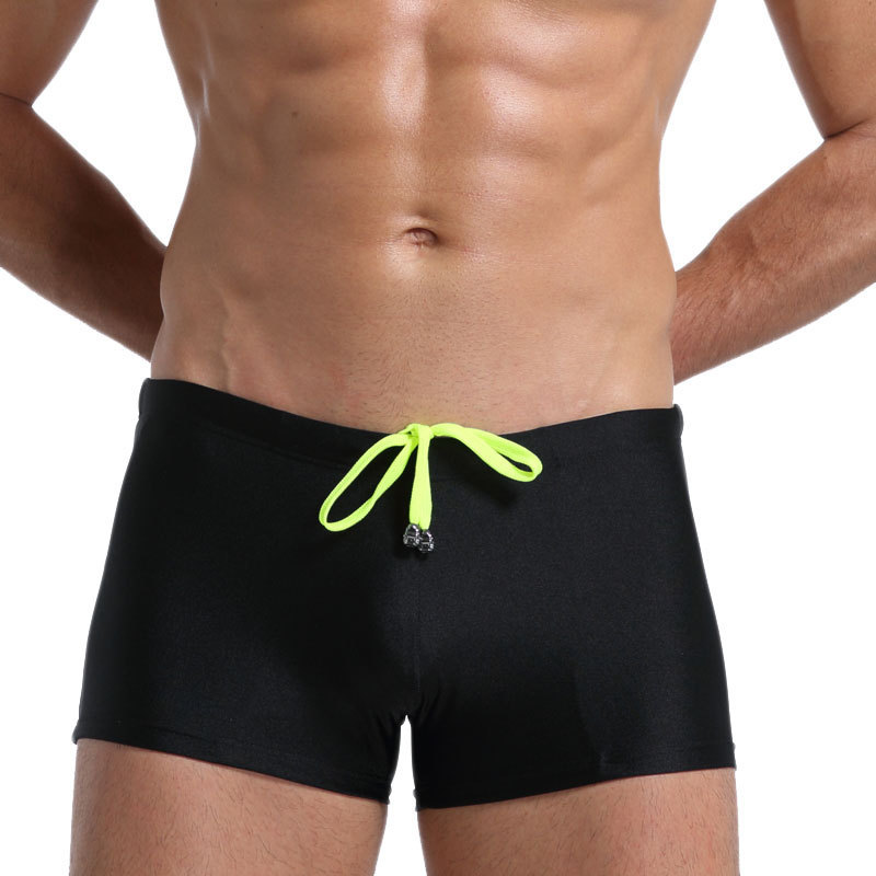 Pantalones de baño de ángulo plano, pantalones de baño de hombre europeos y estadounidenses, pantalones de playa con correa de moda, pantalones de secado rápidos transpirables