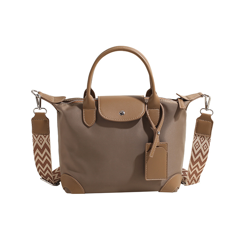 Bolso de Mano Impermeable de Nailon para Mujer, Estilo Dumpling, Nuevo Modelo 2026, Moderno, Casual, Versátil, Bandolera