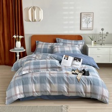 南通家纺秋冬新款全棉精梳磨毛四件套 秋冬季纯棉床上用品批发