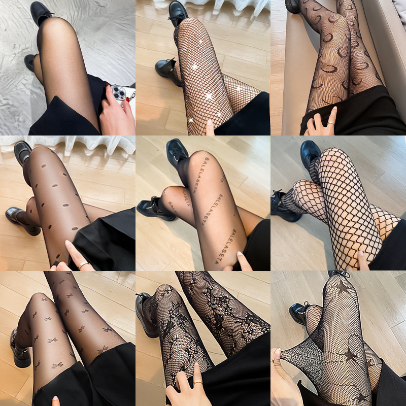 Spring and summer 0d black stockings women's anti-hook silk wear can't fall off the file light leg artifact pantyhose fishnet stockings factory wholesale