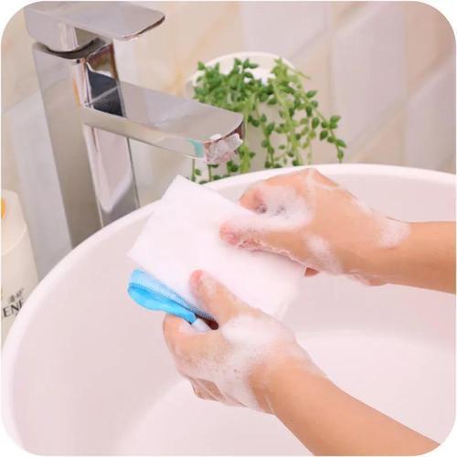 Foaming mesh face wash foamer facial cleanser special mesh bag soap extra large cleansing face shampoo cute thickened soap
