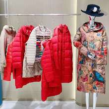 24冬宝莱国际白鸭绒舒适气质收腰显瘦翻领中长款羽绒服品牌直播尾