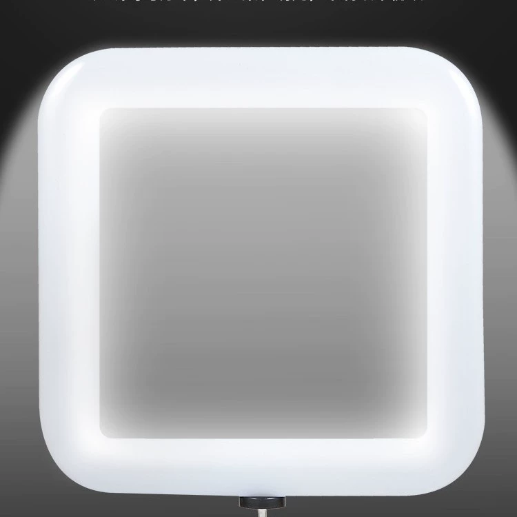 Красота, прямая трансляция, светодиодный квадратный заполняющий светильник, многопозиционная регулировка, мягкий и не ослепляющий свет и тонкий заполняющий свет, прямая продажа с фабрики