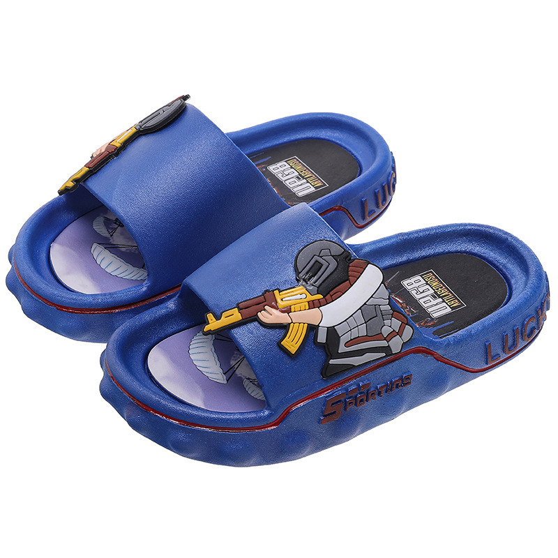 Zapatillas para niños Nueva caricatura suave inferior antideslizante hogar baño Baño padre-hijo hombres y mujeres zapatos de bebé