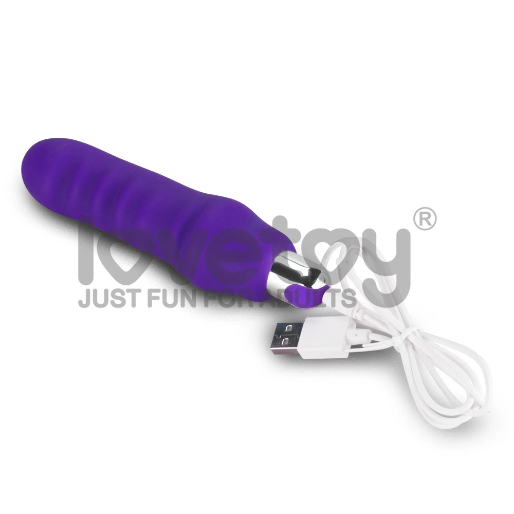 lovetoy Оригинальный силиконовый перезаряжаемый вибратор-стик AV, женский стимулятор LV430201