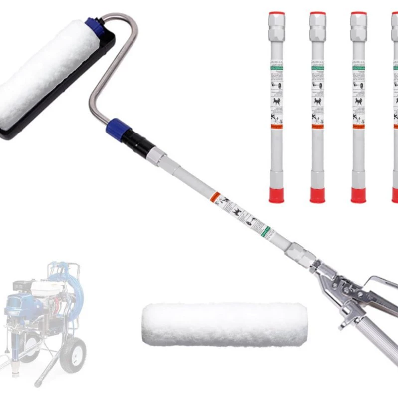 Electric drum, telescopic paint