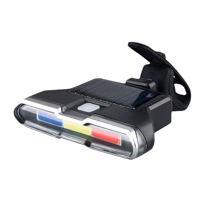 Bicicleta transfronteriza señal de giro de control remoto inalámbrico con altavoz, carga USB, conducción nocturna, luz trasera de dirección izquierda y derecha