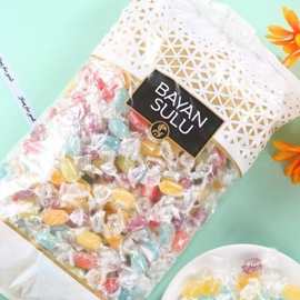 巴彦思路哈萨克斯坦进口 迷你夹心混合口味水果硬糖酸甜婚庆 糖果