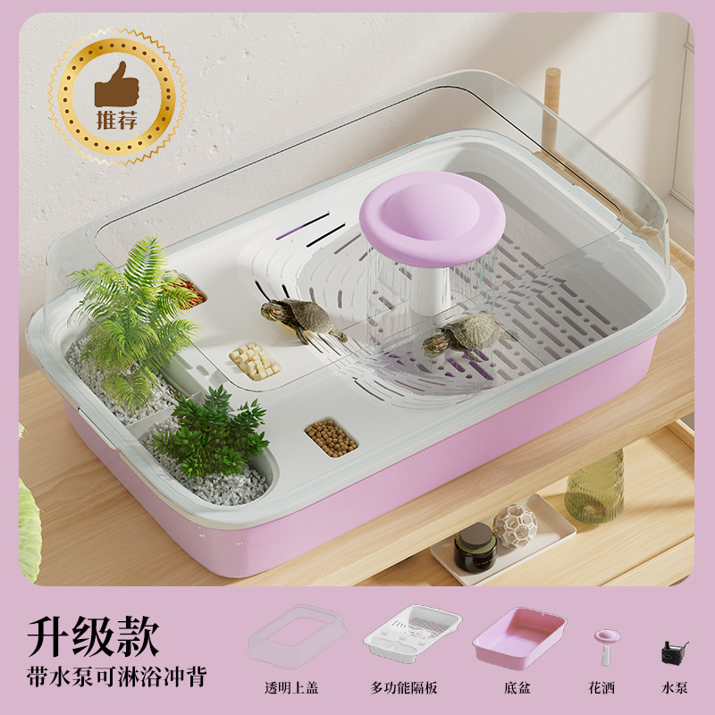 Acuario ecológico paisajístico doméstico de tamaño mediano y pequeño, balcón, sala de estar, tanque de crianza de arroz, granel, venta al por mayor.