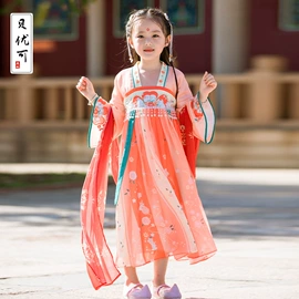 童汉服;童套装;童连衣裙