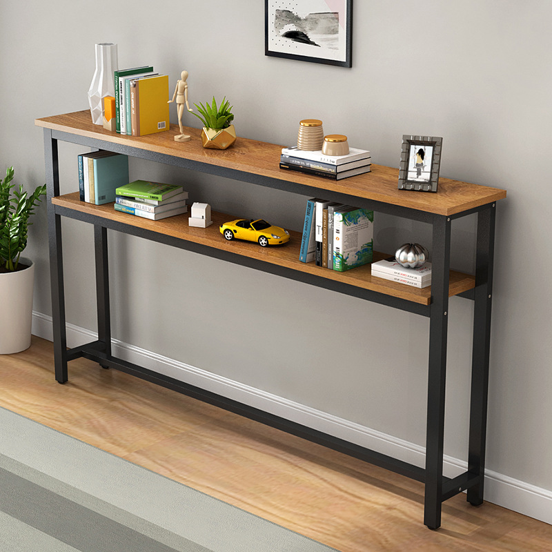 골드 오크 + 블랙 프레임 2 층