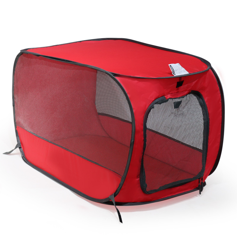 Four Seasons Universal coche torsión perrera jaula para perros transpirable plegable tienda para perros al aire libre gran espacio jaula para mascotas