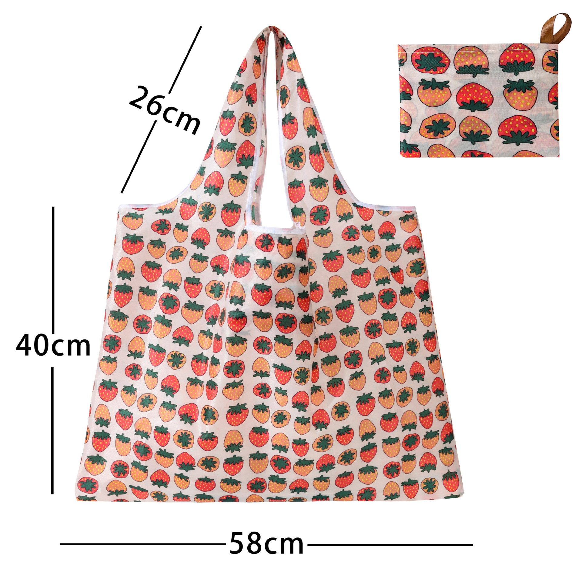 Fábrica de gran capacidad de supermercado impermeable plegable ecológico portátil almacenamiento bolsa de compras bolsa de compras