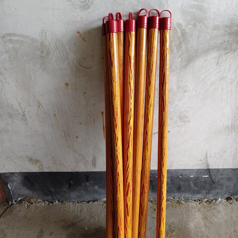Broom Handle, Reed Broom, Broom Brush, Broom Mop, Wooden Stick, Solid Wood Stick, Wooden Rod, 8-Nail Broom Handle