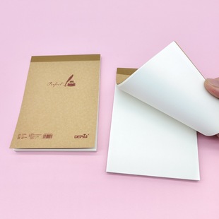 Thickened draft blank students can tear notes drawing draft paper high school students beige eye protection calculation paper wholesale