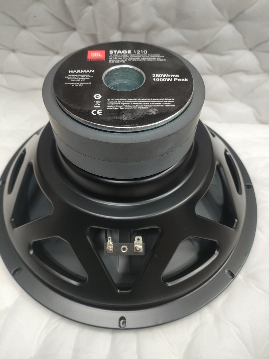 Jbl 1210 New Model 12inch Passive Car Subwoofer with Stunning Sound Effect, a Must-Have for Upgrading Car Audio