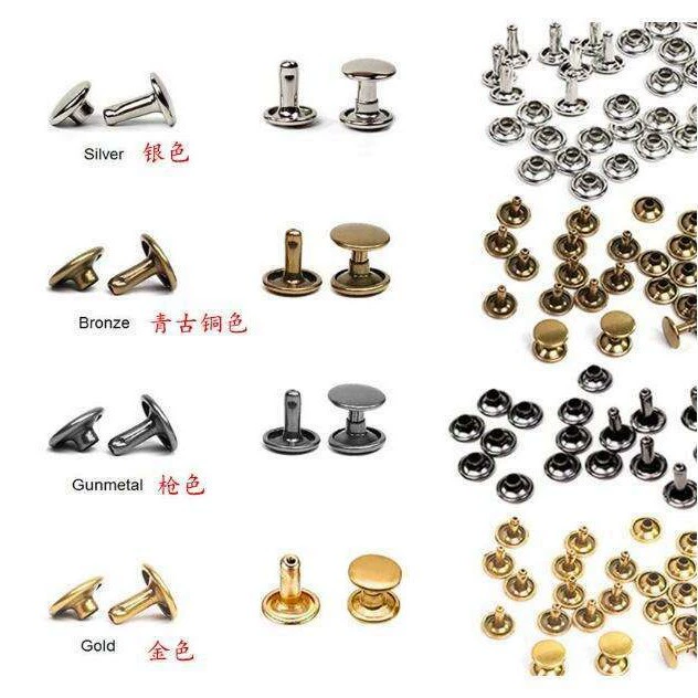 Завод прямой двусторонний гвоздь, все медные материалы не ржавеют, спецификации, цвет в комплекте со всеми стальными заклепками