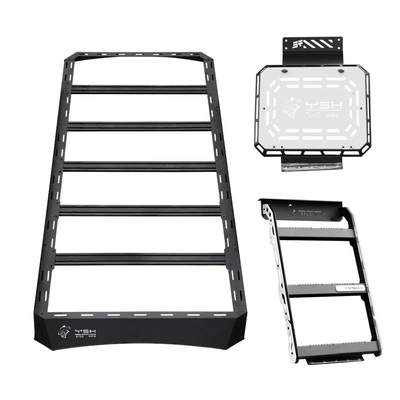 for Longitudinal and Transverse G700: Roof rack - roof-platform-side-ladder-side-mecha