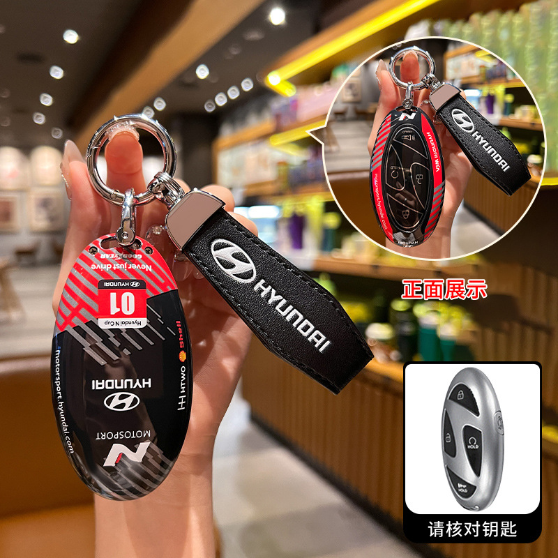 E 모델 7버튼 블랙 및 블랙 모던 라벨 가죽 로프 버클