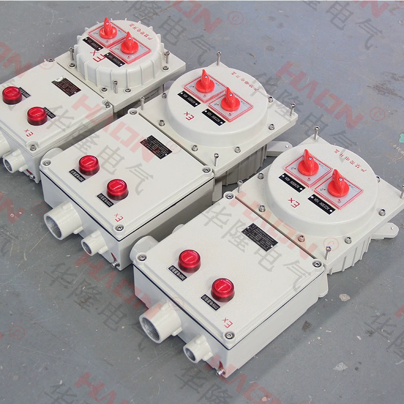 Hualong Electric Professional взрывозащищенная распределительная коробка взрывозащищенная распределительная коробка взрывозащищенная коробка управления взрывозащищенная фотография