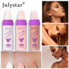 Highlighter, brightening rostometer full body for contouring, natural pink three dimensional cosmetics, makeup primer