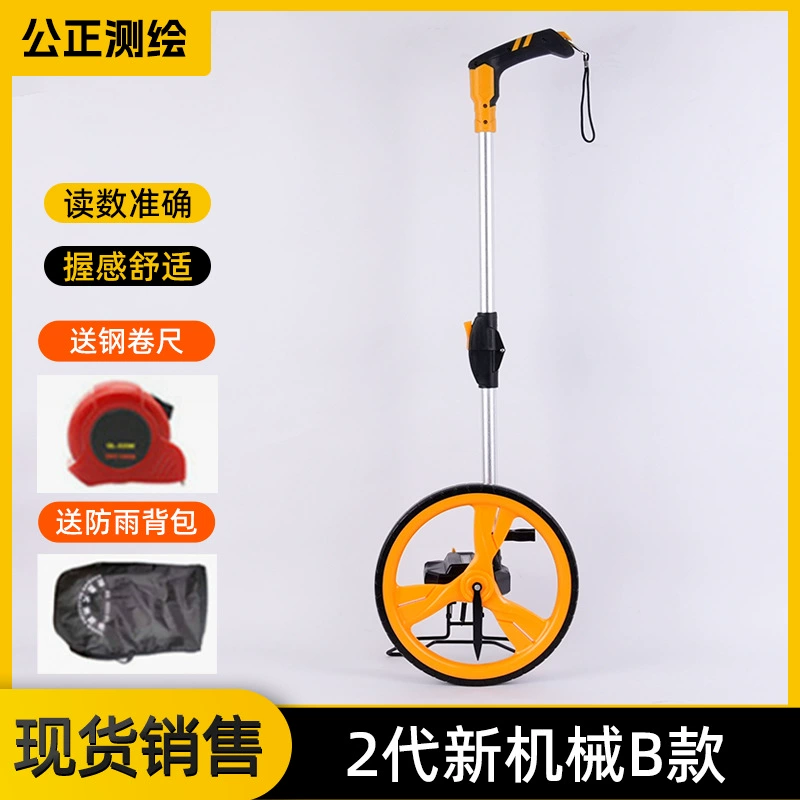 Оптовая Новая Строительная площадка измерительная дорожная измерительная линейка механическое большое колесо для измерения расстояния колесо ручной толкающий ролик прибор для измерения расстояния