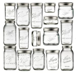 Marson Pot Marson Glass Bottle Oeptable Salagua Jam Dense Guld запечатайте холодный напиток с перекрестком -болотный масонский чашка стакан с хранением