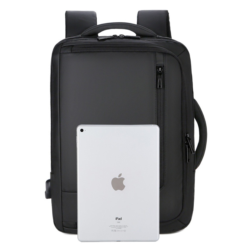Backpack computer bag men's printed logo business office backpack 15.6 inch College student schoolbag work bag Business Bag