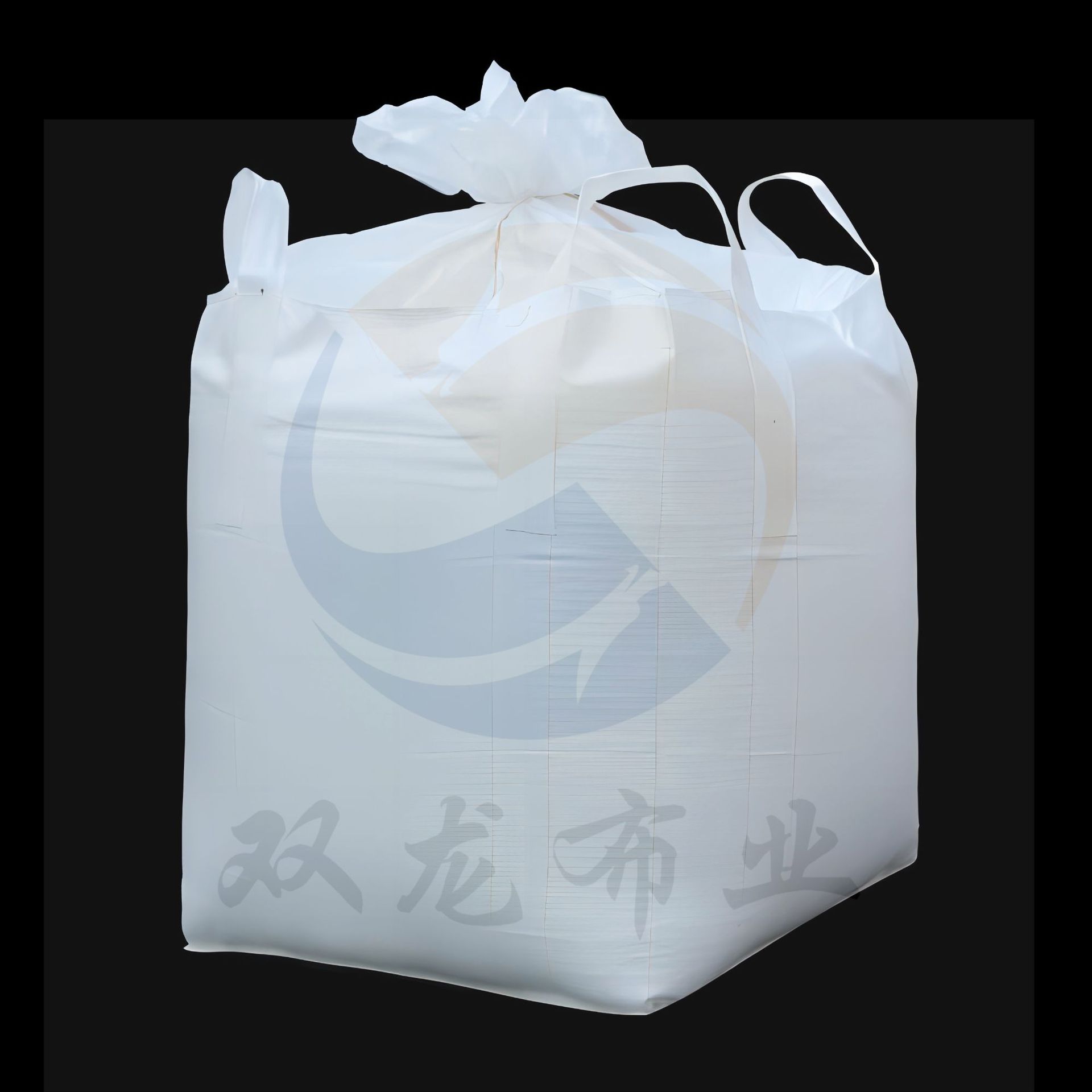 白色集装袋 两吊四吊集装袋加厚桥梁预压吨袋太空污泥袋吊装软托