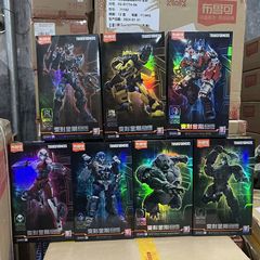 新布魯可積み木トランスフォーマー盲箱第二弾オプティマスブルック2超版チンパンジー隊長
