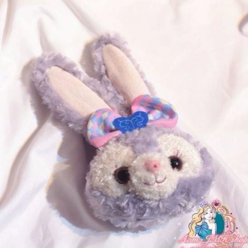 Rabbit, plush headband, shoulder bag