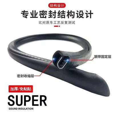 waterproof and corrosion-resistant rubber, Vehicle Sealing Strip