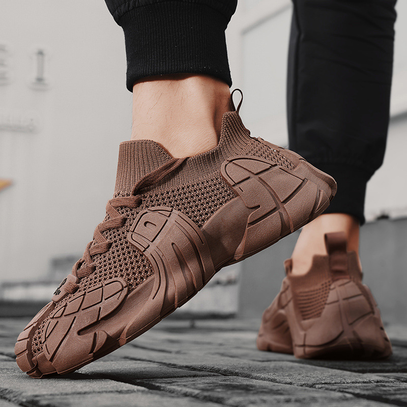 2025 verano nuevo calcetines espaciales casuales mecha respirables zapatos de trabajo coreanos zapatos de trabajo