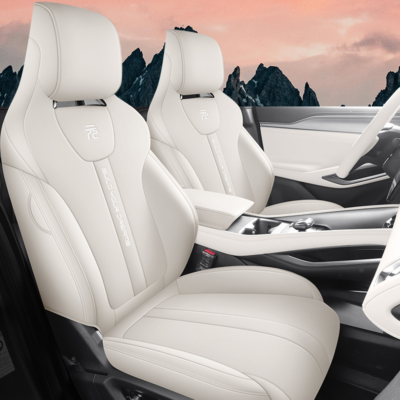 BYD – Modelə uyğun (Original) oturacaq örtükləri Seat Cushion Four Seasons - white