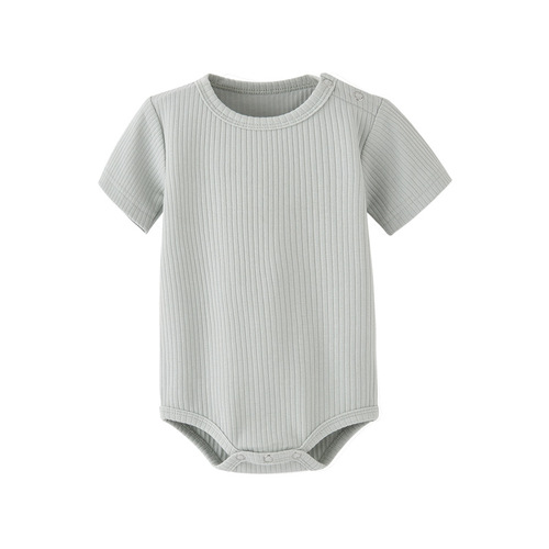 ins summer baby bag fart clothes newborn crawling clothes baby short-sleeved triangle harem baby crawling clothes