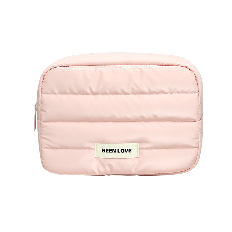 Nueva bolsa de cosméticos de mano transfronteriza, bolsa de almacenamiento portátil, bolsa de almacenamiento de cosméticos de viaje, bolsa de cosméticos simple de gran capacidad