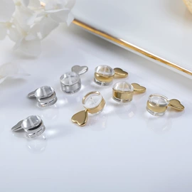 饰品配件;耳钉;耳夹