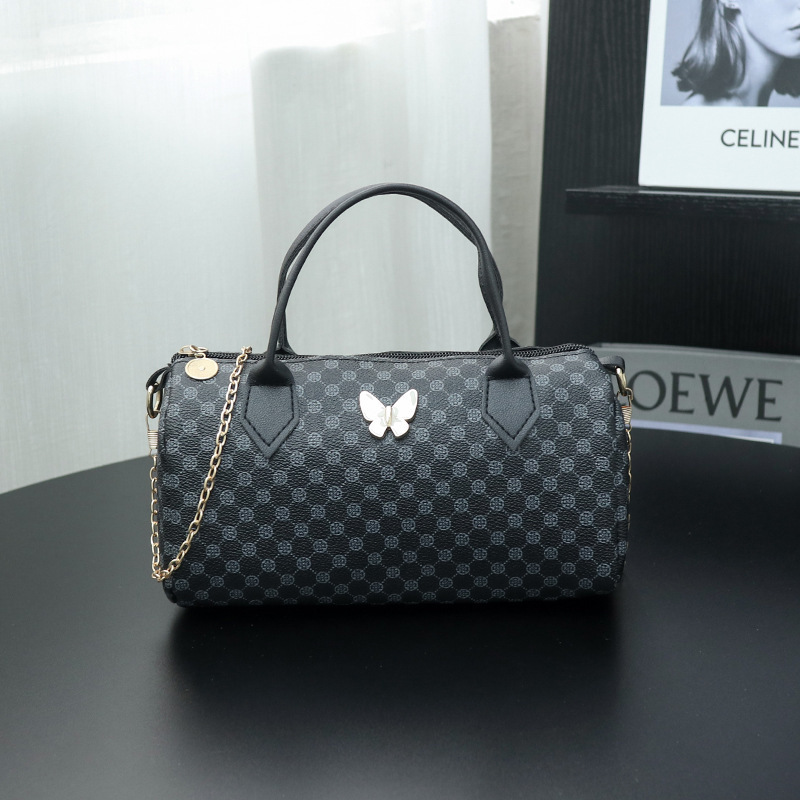 Bolsos de mujer de comercio exterior bolsos al por mayor bolsos de moda simple bolsos de mano 2025 nuevo estilo coreano bolsos de hombro almohada de aire image 7