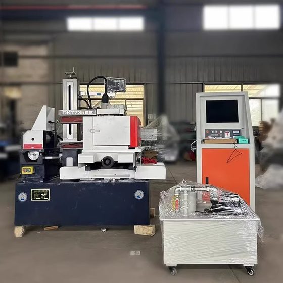 Fast-walking wire cutting machine tool DK77 EDM wire cutting high precision wire cutting factory supply