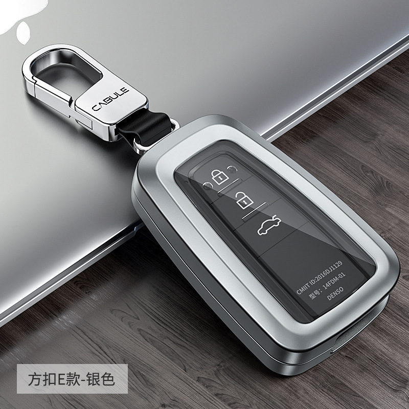 Adecuado para Toyota todo incluido clave caso Camry Prado corona Ruizhi reling El fahanlanda clave caso