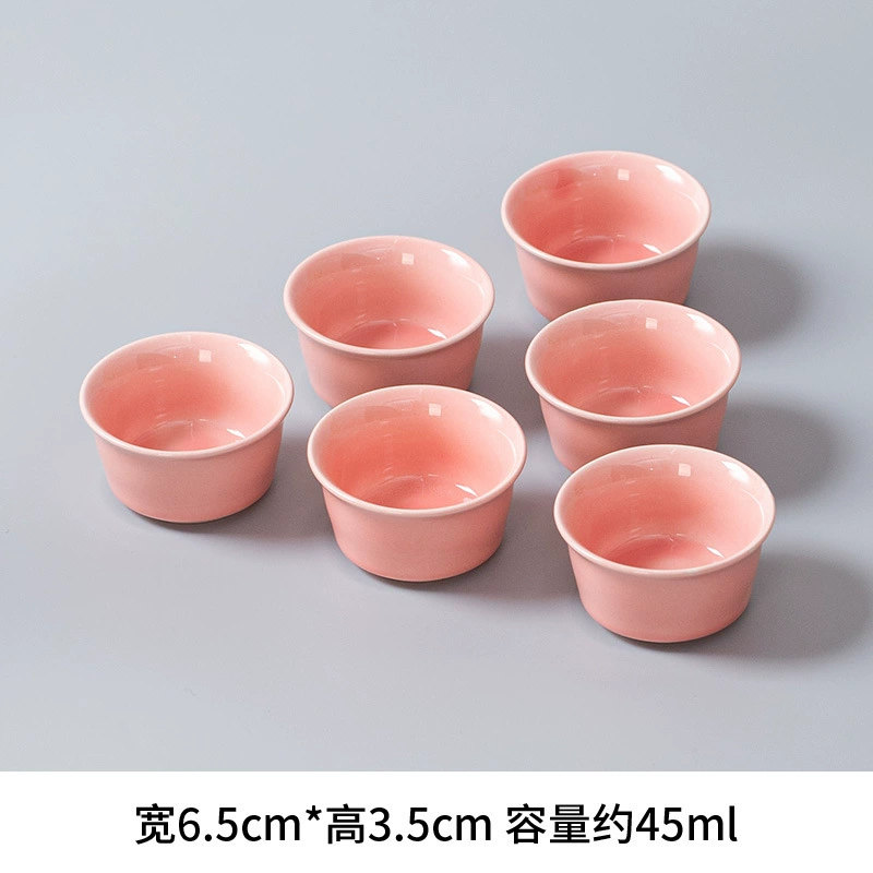 Ceramic tea cup, tea set, 6 pieces
