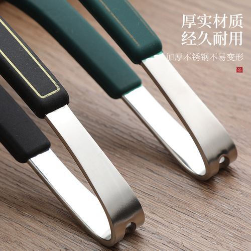 Silicone non-slip stainless steel tea clip tea tweezers tea making tools kung fu tea set accessories tea ceremony
