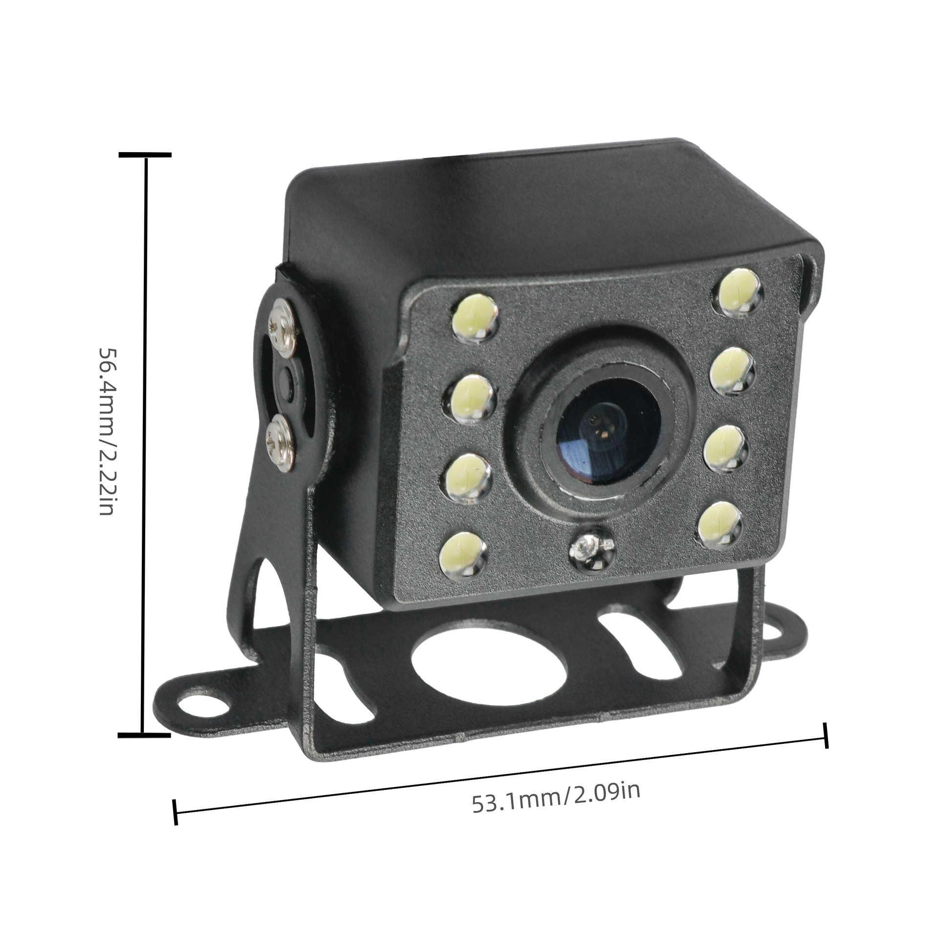 Truck Driving Recorder, Minibus 4-Channel Monitoring, Reversing Ahd High-Definition Night Vision Wide-Angle Car Reversing Camera