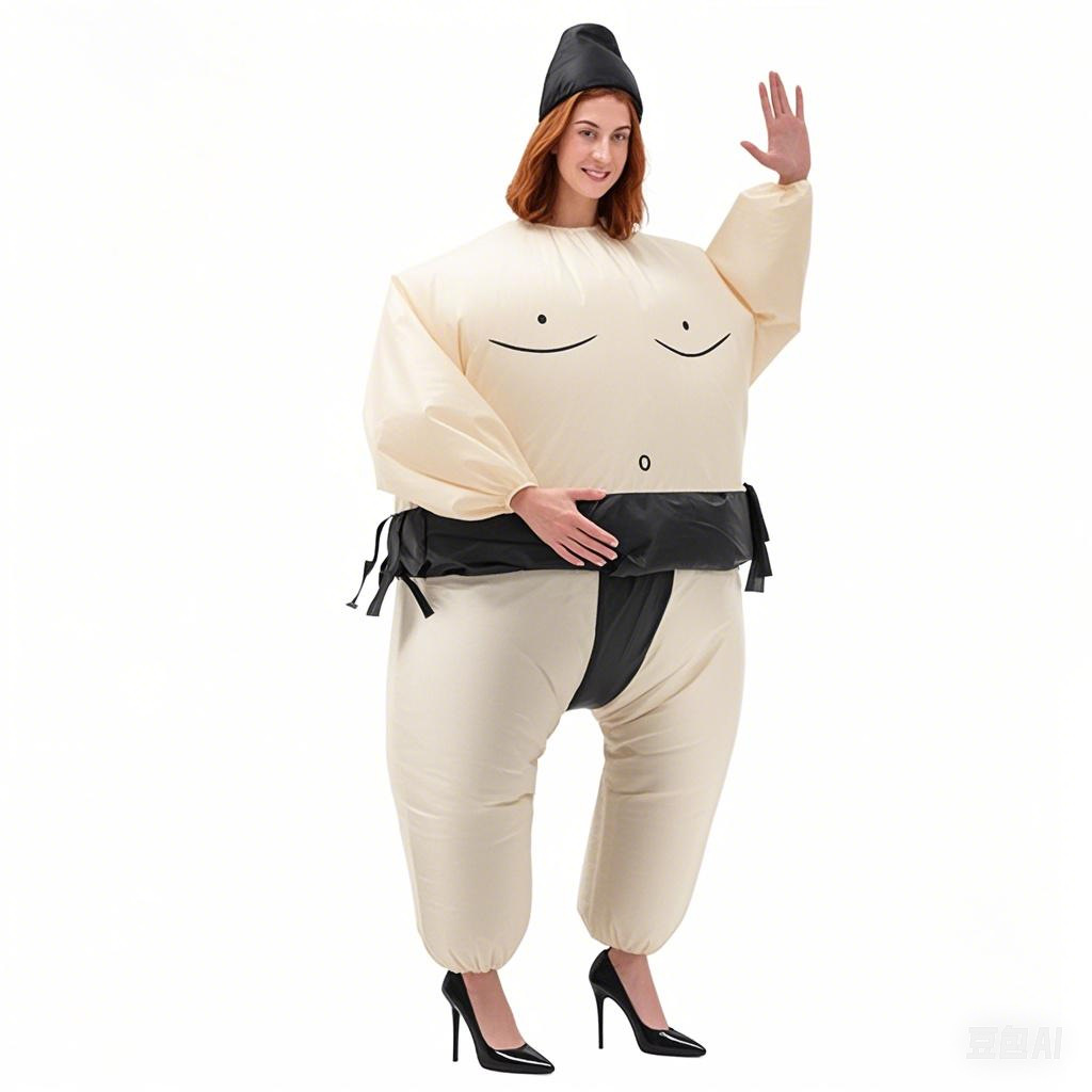 Nuevos cos transfronterizos juegan ropa inflable de gato negro lindo perro amarillo muñeca inflable creativa divertida ropa inflable de dibujos animados