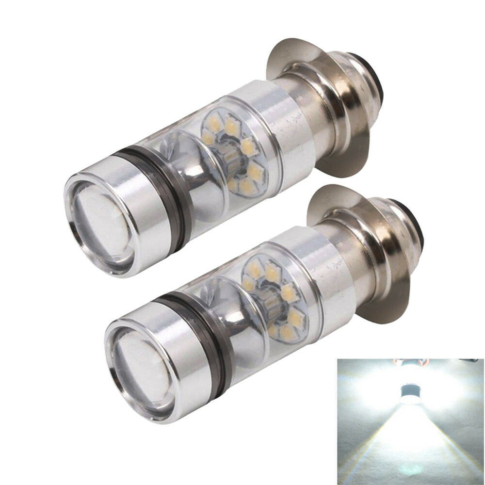 100W H6 / P15D 20SMD faro de motocicleta H6M faro de motocicleta de montaña faro de automóvil