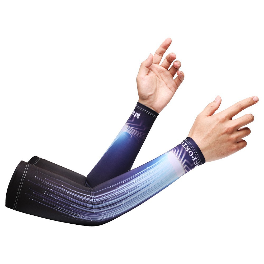 Manga de hielo de protección solar manga hombres y mujeres manga de mano de seda de hielo protección del brazo protección solar verano guantes delgados