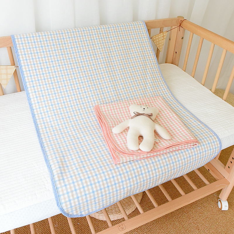 Crib Ramie Cotton Mat Sweat Absorbing Breathable Dormitory Single Bed Mat Kindergarten Summer Soft Washable Mat