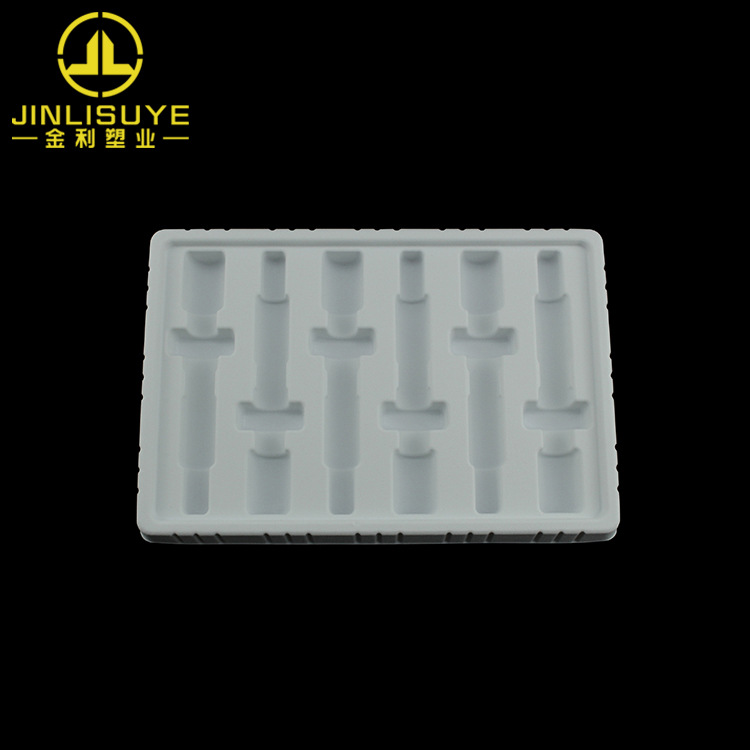 厂家供应针筒针剂塑料吸塑底托6支装L250W160