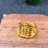 New men's big ring jewelry Vietnamese Sand gold gold plating, fortune, fortune, wealth opening big men's rings wholesale