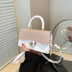 2025 新しいファッション多用途西洋スタイルの女性のバッグ通勤毎日実用的なコントラストカラーハンドバッグシングルショルダークロスボディバッグ